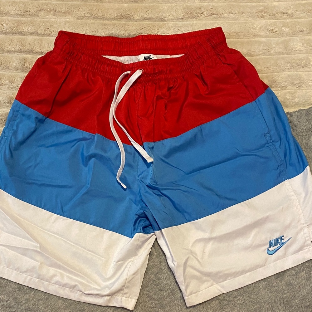 Nike Men's Tri-Color Swim Board Shorts